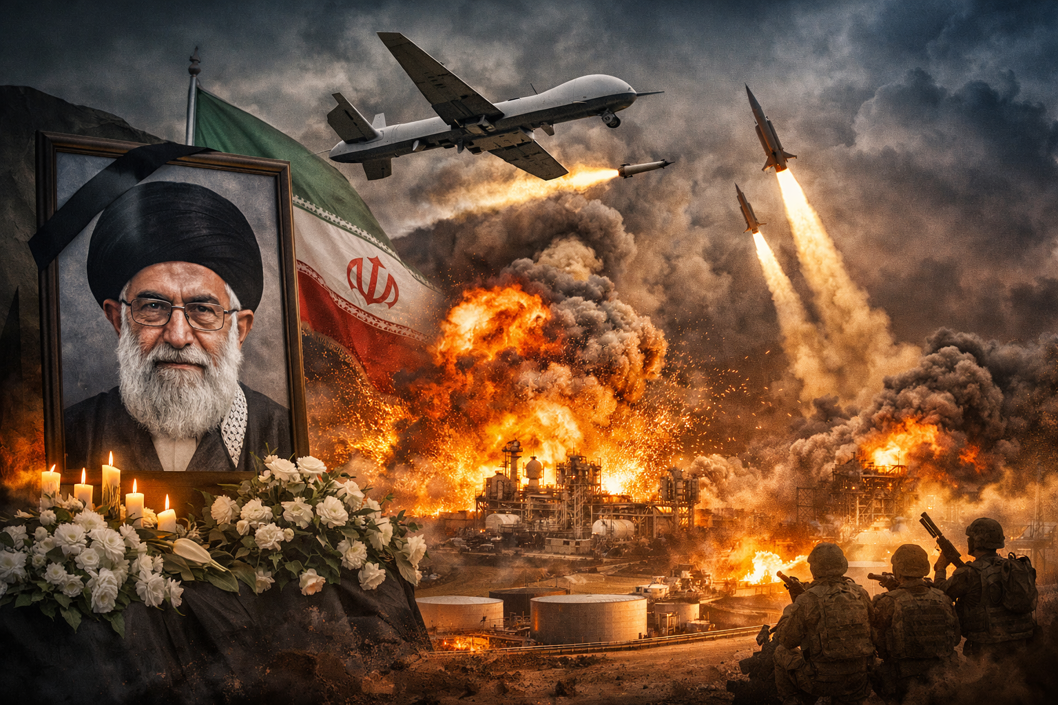 Иран најавува масовна одмазда по смртта на врховниот лидер