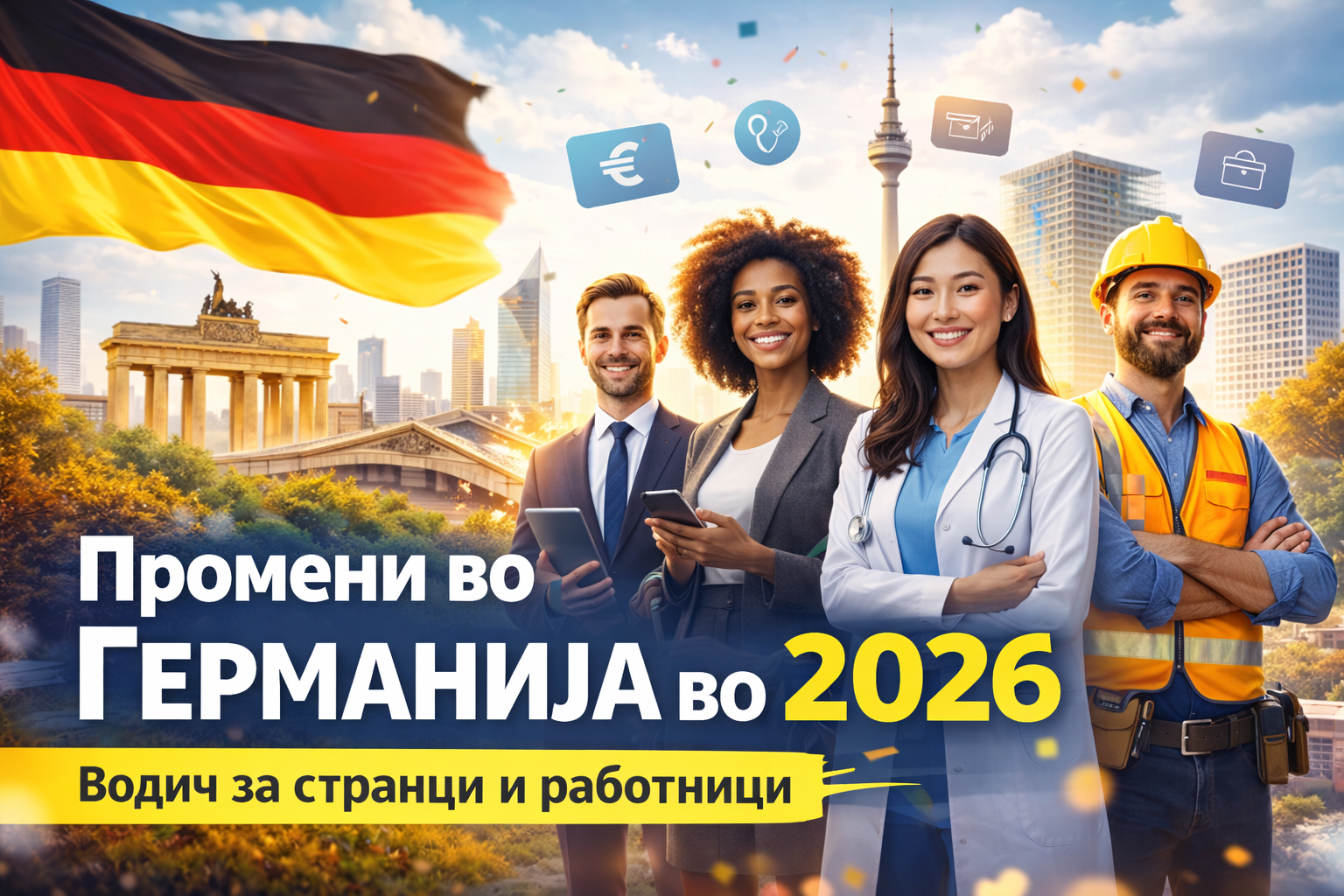 Сите промени во Германија во 2026 – комплетен водич за странци, работници и жители